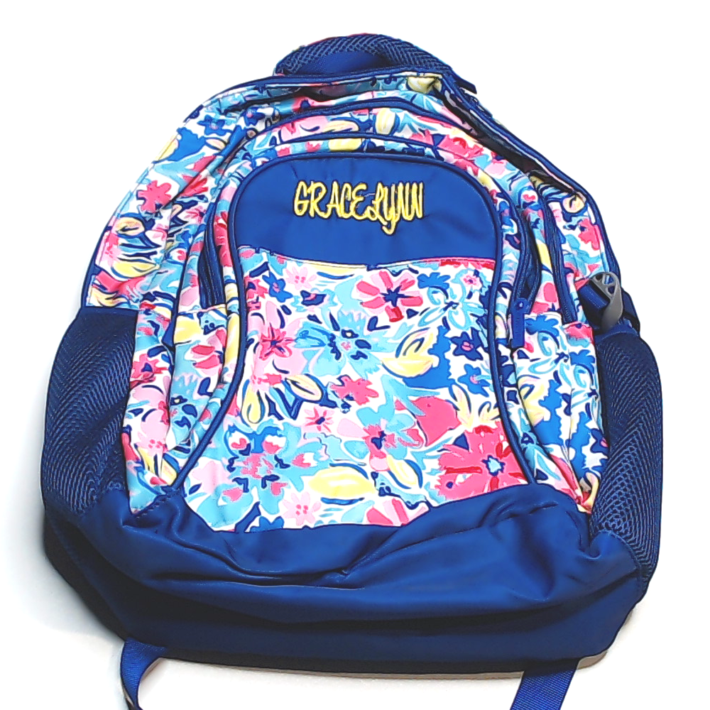 BLOOPER BAG: Monogrammed Backpack