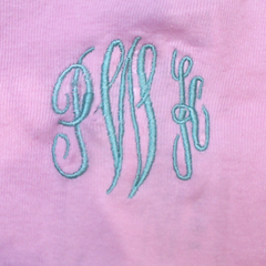 BLOOPER KIDS: Monogrammed Baby Layette Gown