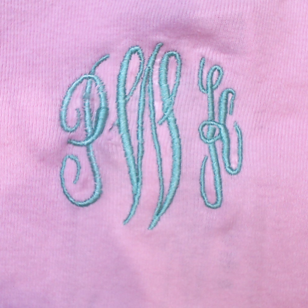 BLOOPER KIDS: Monogrammed Baby Layette Gown