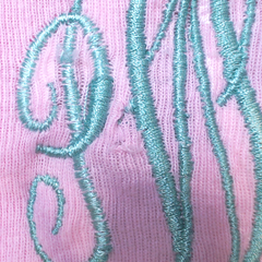 BLOOPER KIDS: Monogrammed Baby Layette Gown