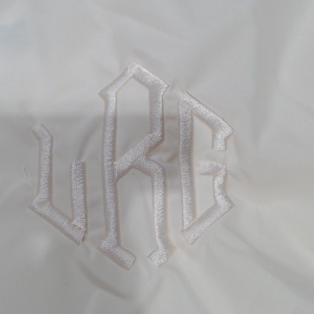 BLOOPER CLOTHING: Monogrammed Windbreaker Pullover
