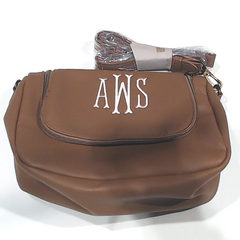 BLOOPER BAG: Monogrammed Satchel Crossbody