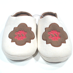 BLOOPER SHOES: Monogrammed Slippers