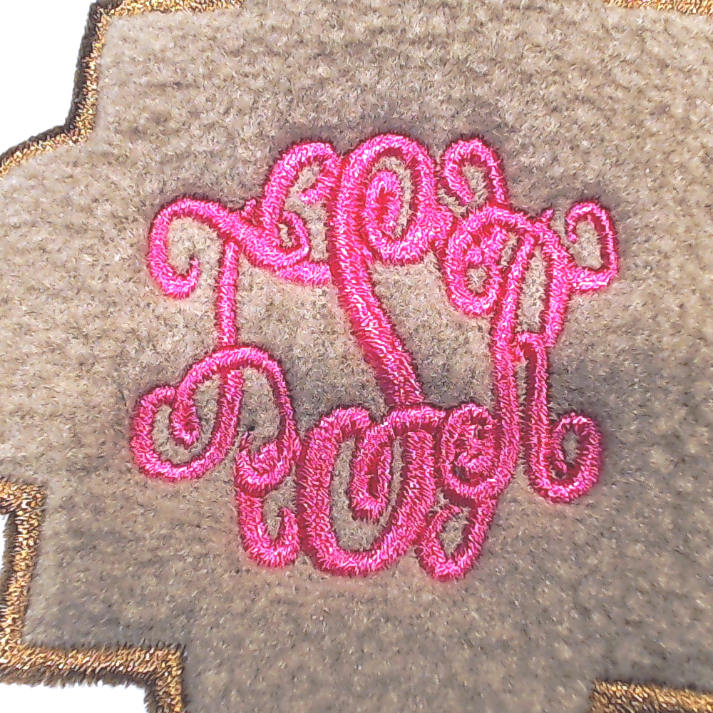 BLOOPER SHOES: Monogrammed Slippers