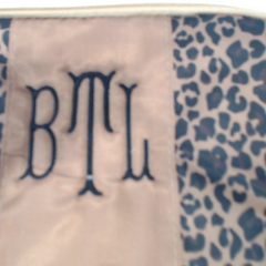 BLOOPER ACCESSORY: Monogrammed Tech Pouch Organizer