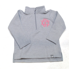 BLOOPER KIDS: Monogrammed Kids Pullover Sweatshirt