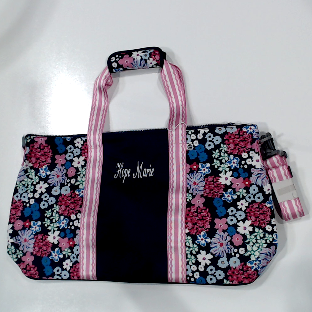BLOOPER BAG: Monogrammed Kids Weekend Bag