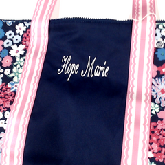 BLOOPER BAG: Monogrammed Kids Weekend Bag