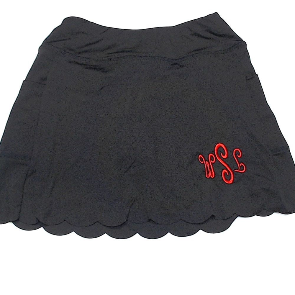 BLOOPER KIDS: Monogrammed Girls Skort