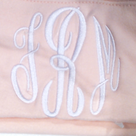 BLOOPER CLOTHING: Monogrammed Sequin Sports Sweatshirt