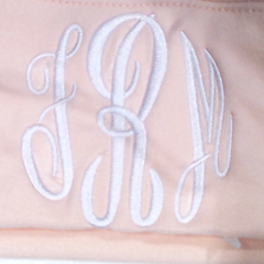 BLOOPER CLOTHING: Monogrammed Sequin Sports Sweatshirt