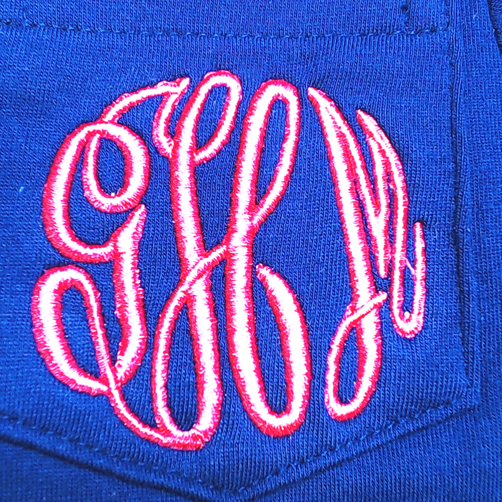 BLOOPER KIDS: Monogrammed Kids Short Sleeve Shirt