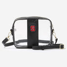 NC State Wolfpack Clear Stadium Crossbody Bag | Black