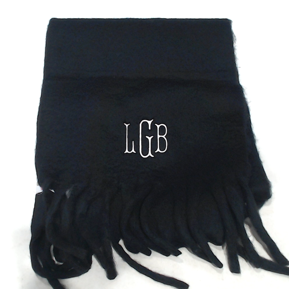 BLOOPER ACCESSORY: Monogrammed Oversized Scarf