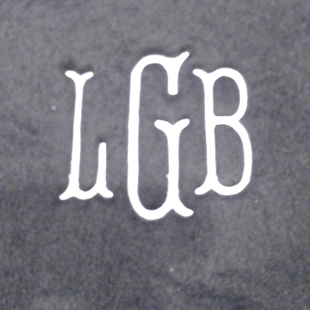 BLOOPER ACCESSORY: Monogrammed Oversized Scarf