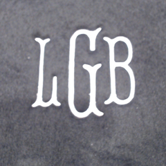 BLOOPER ACCESSORY: Monogrammed Oversized Scarf