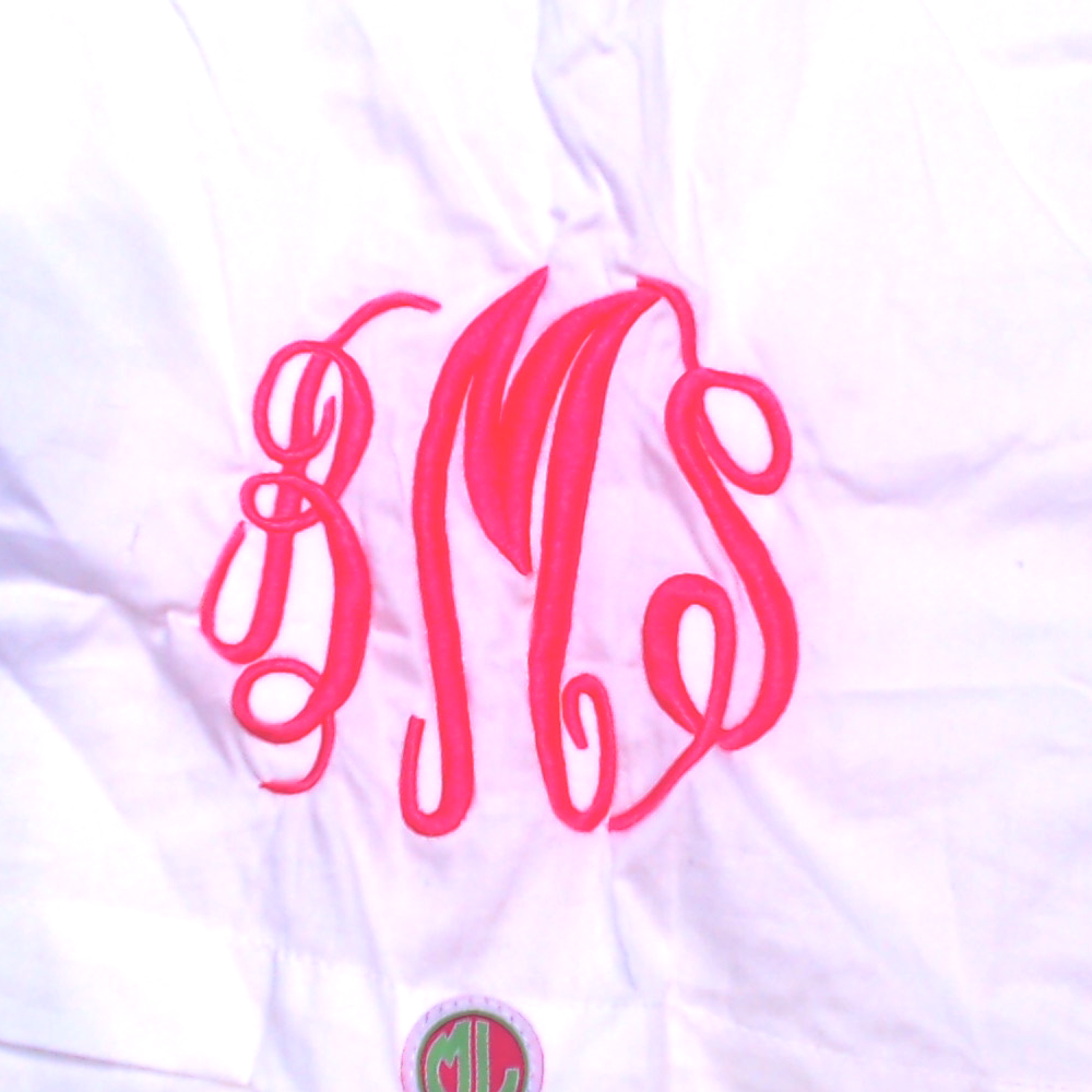 BLOOPER CLOTHING: Monogrammed Fishing Shirt