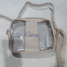 BLOOPER BAG: Monogrammed Clear Stadium Crossbody Bag - Promotional