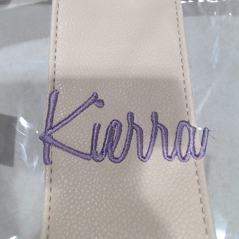 BLOOPER BAG: Monogrammed Clear Stadium Crossbody Bag - Promotional