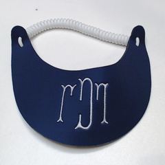 BLOOPER ACCESSORY: Monogrammed Foam Adjustable Visor