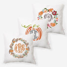 Personalized Fall Pillow Sham | Pumpkin