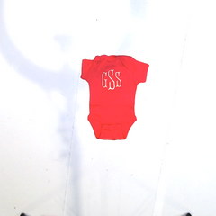 BLOOPER KIDS: Monogrammed Baby Short Sleeve Bodysuit