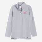 Delta Zeta Pullover Sweatshirt | Heathered Gray