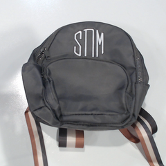 BLOOPER BAG: Monogrammed Mini Backpack Purse
