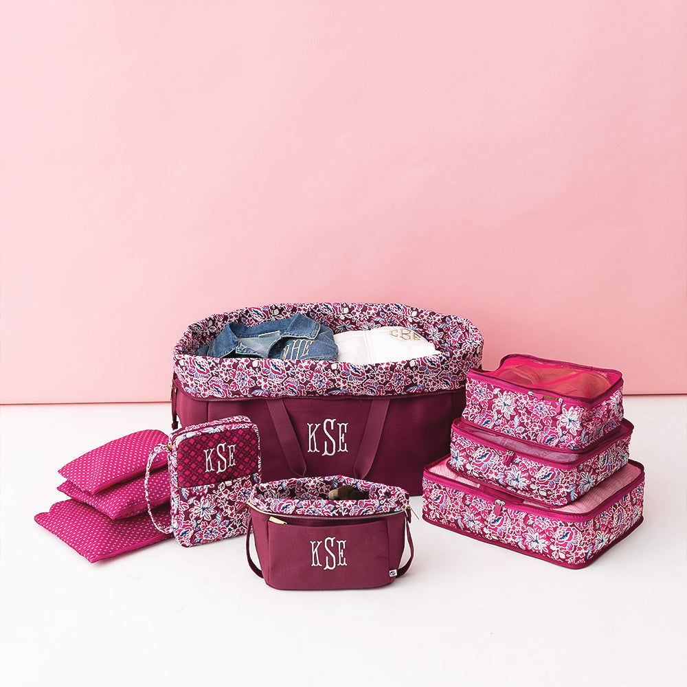 Burgundy Woodland Blossom complete collection