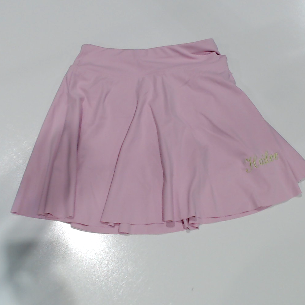 BLOOPER KIDS: Monogrammed Girls Twirl Skort
