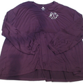 BLOOPER CLOTHING: Monogrammed Peplum Top