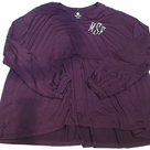 BLOOPER CLOTHING: Monogrammed Peplum Top