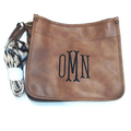 BLOOPER BAG: Monogrammed Saddlebag