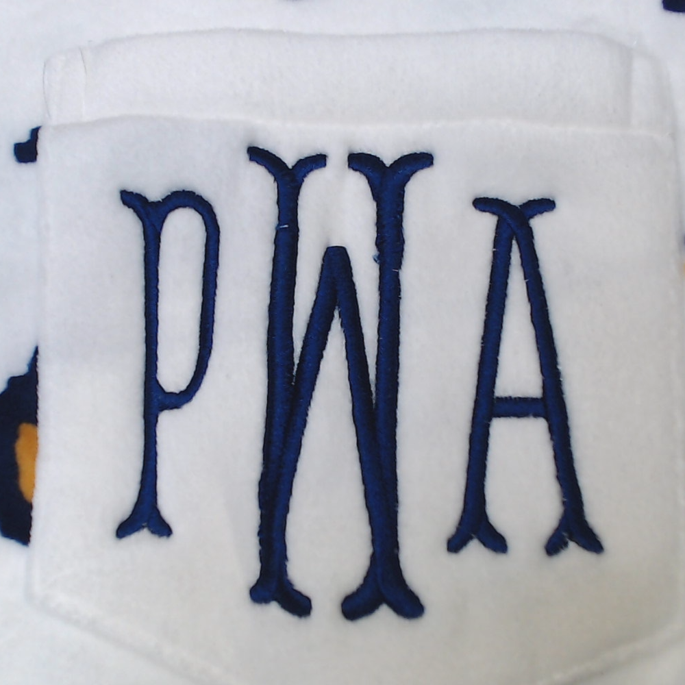 BLOOPER CLOTHING: Monogrammed Softspun Sweatshirt