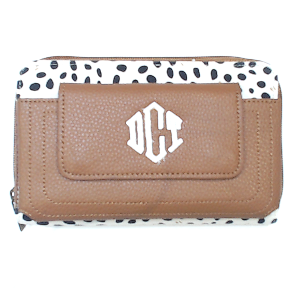 BLOOPER ACCESSORY: Monogrammed Phone Wallet Wristlet