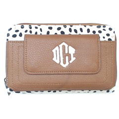 BLOOPER ACCESSORY: Monogrammed Phone Wallet Wristlet