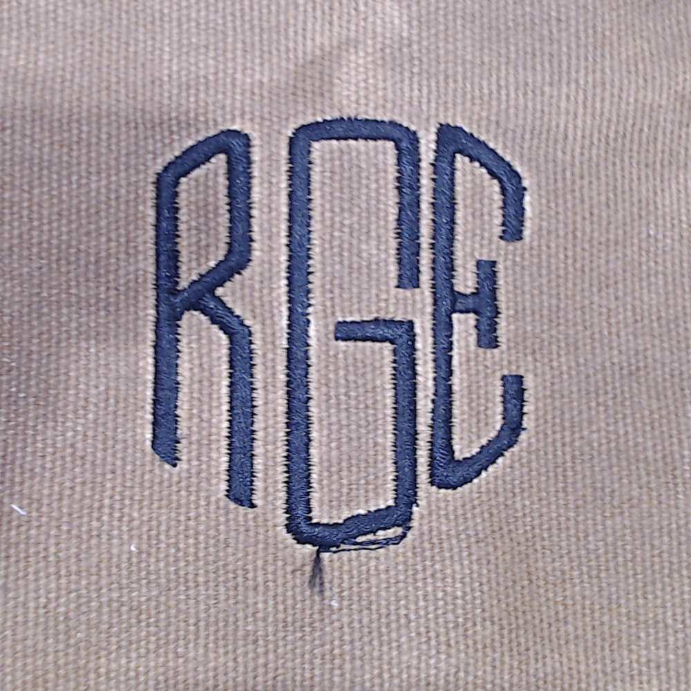 BLOOPER BAG: Personalized Waxed Canvas Convertible Weekend Bag