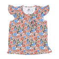 BLOOPER CLOTHING: Monogrammed Ruffle Top