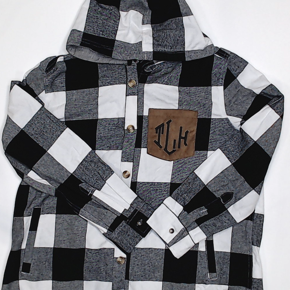 BLOOPER CLOTHING: Monogrammed Shacket