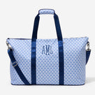 Monogrammed Weekend Bag | Blue Shells