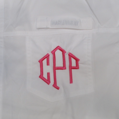 BLOOPER CLOTHING: Monogrammed Fishing Shirt