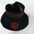 BLOOPER ACCESSORY: Monogrammed Packable Straw Visor