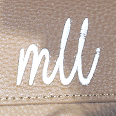 BLOOPER BAG: Monogrammed Phone Wallet Wristlet