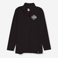 Monogrammed Pullover Sweatshirt in black