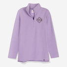 Monogrammed Pullover Sweatshirt | Heathered Lavender