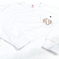BLOOPER CLOTHING: Monogrammed Crewneck Sweatshirt