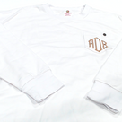 BLOOPER CLOTHING: Monogrammed Crewneck Sweatshirt