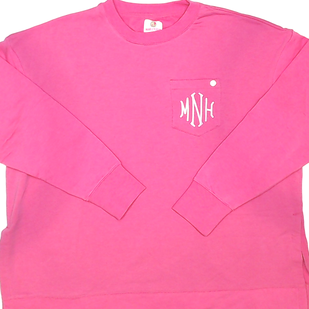 BLOOPER CLOTHING: Monogrammed Crewneck Sweatshirt