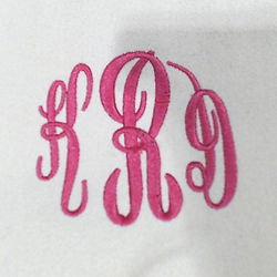 BLOOPER BAG: Monogrammed Storage Basket