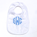 BLOOPER KIDS: Monogrammed Baby Bib
